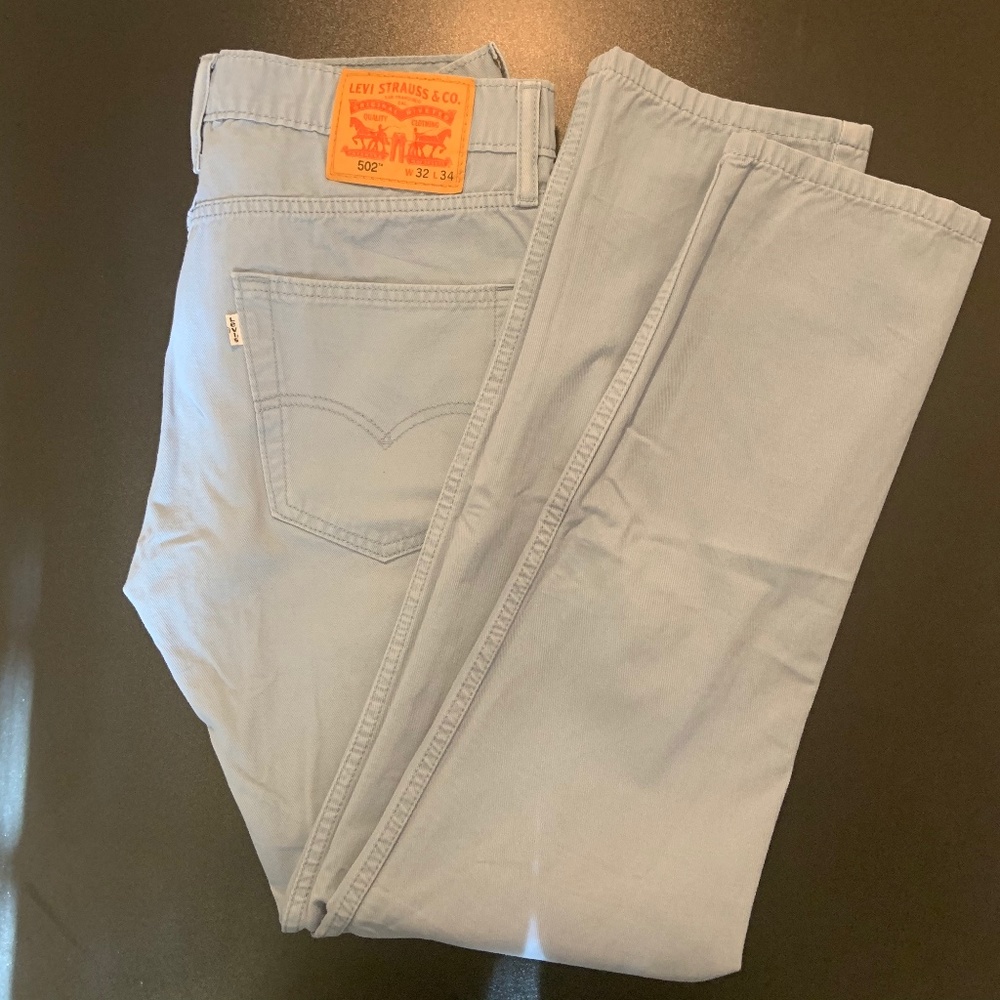 Levi's 502 32x34 Light Blue Jeans